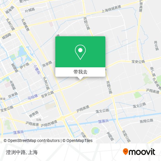 澄浏中路地图