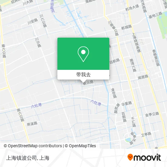 上海镇波公司地图