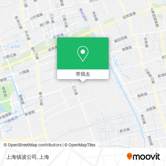上海镇波公司地图