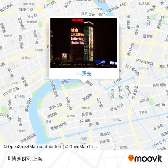 世博园B区地图