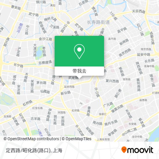 定西路/昭化路(路口)地图