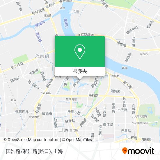 国浩路/淞沪路(路口)地图