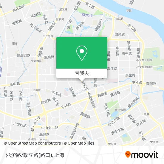 淞沪路/政立路(路口)地图