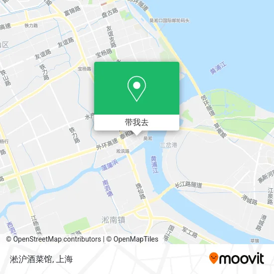 淞沪酒菜馆地图