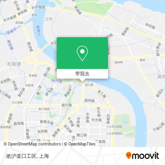 淞沪道口工区地图