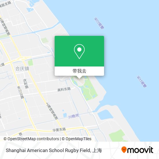 Shanghai American School Rugby Field地图