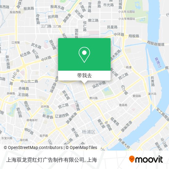 上海双龙霓红灯广告制作有限公司地图