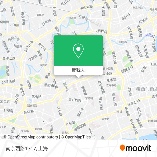 南京西路1717地图