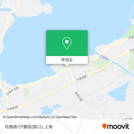 培雅路/沪聂线(路口)地图