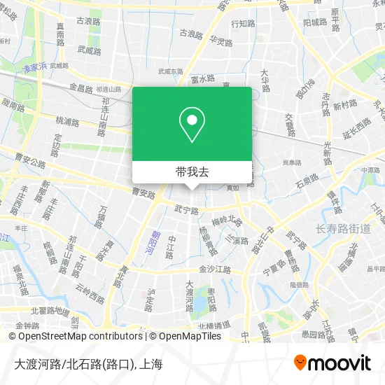 大渡河路/北石路(路口)地图