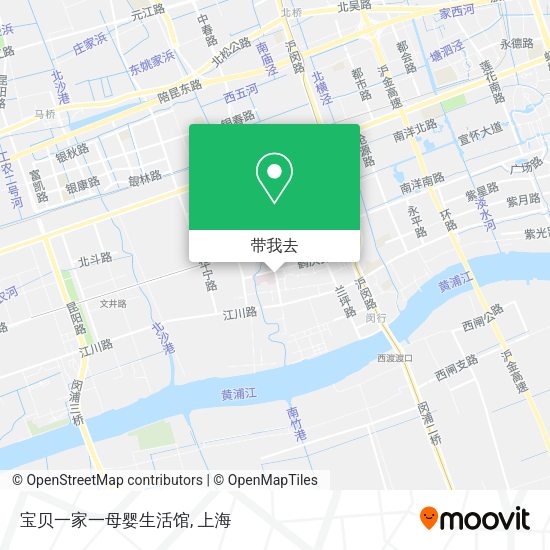 宝贝一家一母婴生活馆地图