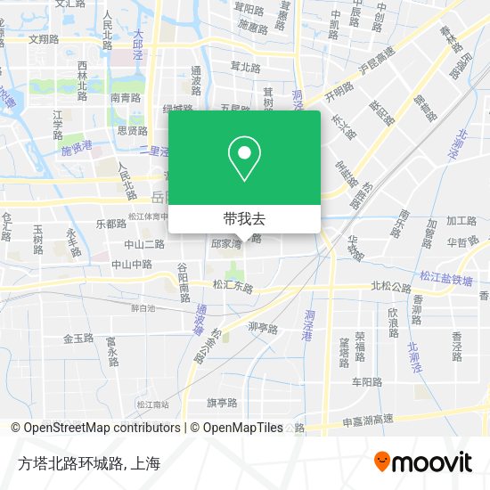 方塔北路环城路地图