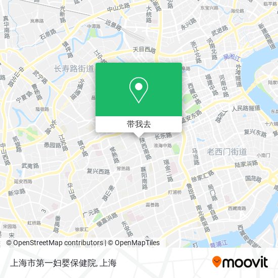 上海市第一妇婴保健院地图