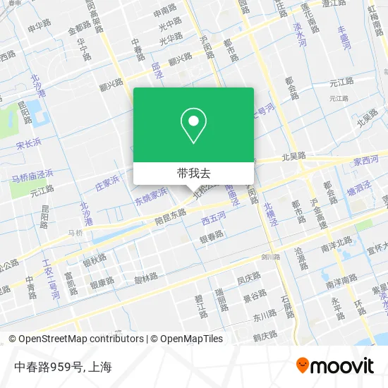 中春路959号地图