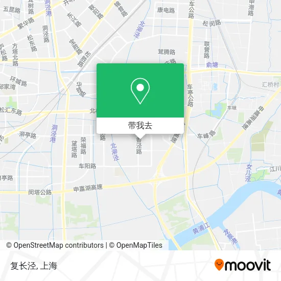 复长泾地图