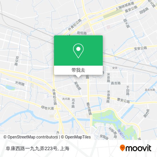 阜康西路一九九弄223号地图