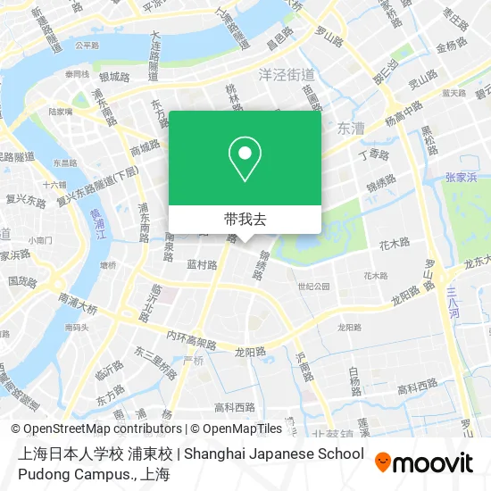 上海日本人学校 浦東校 | Shanghai Japanese School Pudong Campus.地图