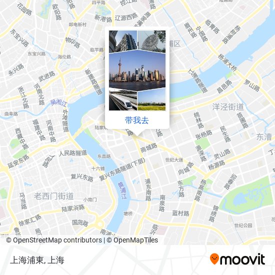 上海浦東地图
