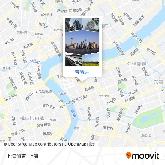 上海浦東地图