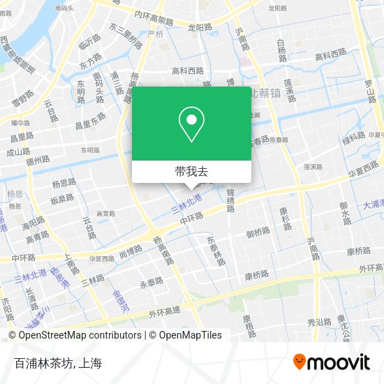 百浦林茶坊地图