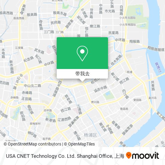 USA CNET Technology Co. Ltd. Shanghai Office地图