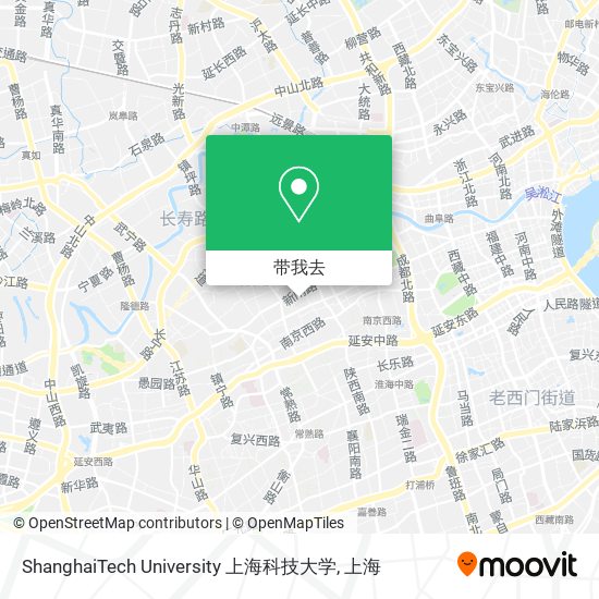 ShanghaiTech University 上海科技大学地图