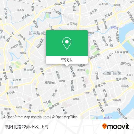 襄阳北路22弄小区地图