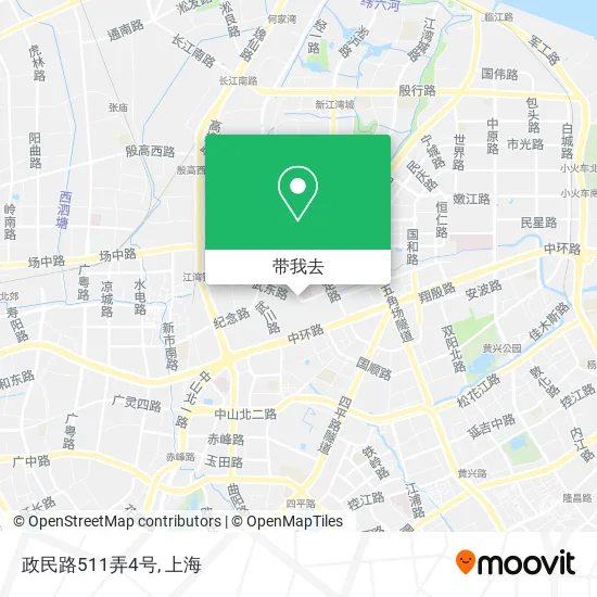 政民路511弄4号地图