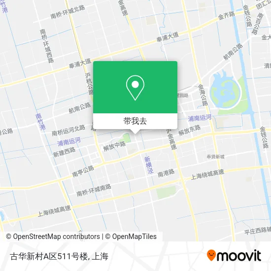 古华新村A区511号楼地图