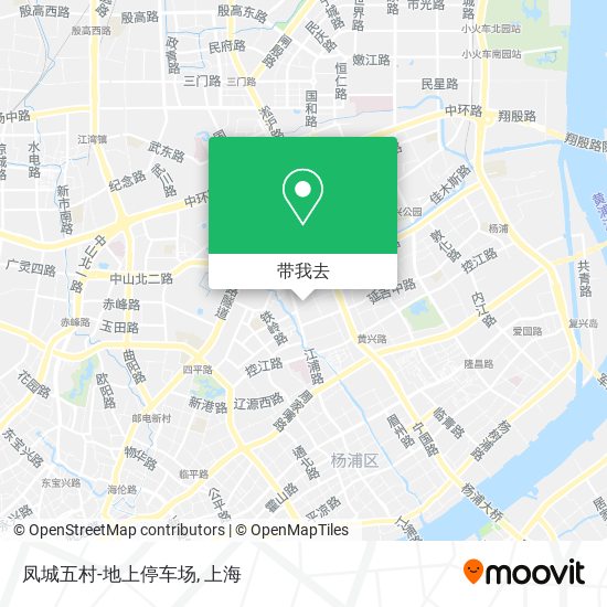 凤城五村-地上停车场地图