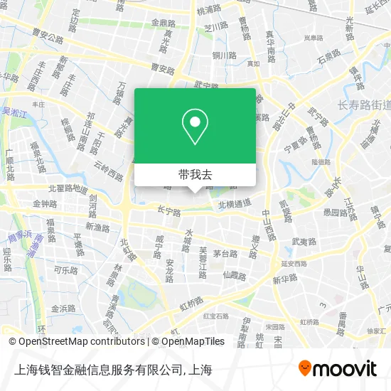 上海钱智金融信息服务有限公司地图