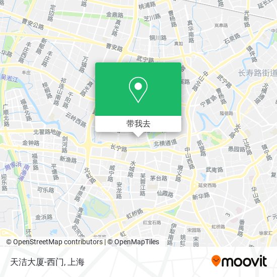 天洁大厦-西门地图