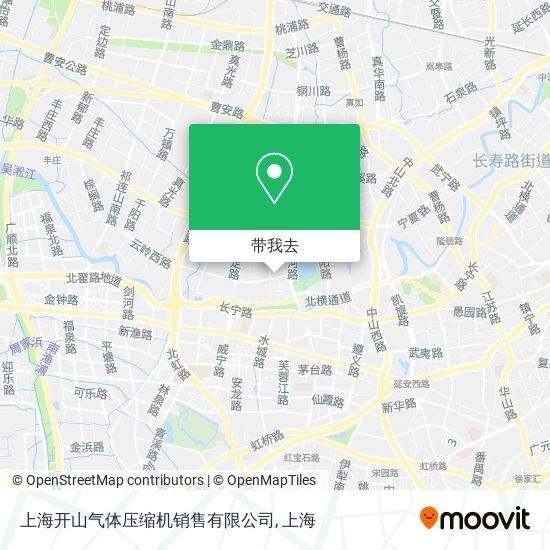上海开山气体压缩机销售有限公司地图