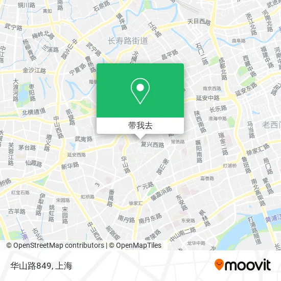 华山路849地图