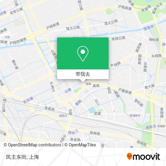 民主东街地图