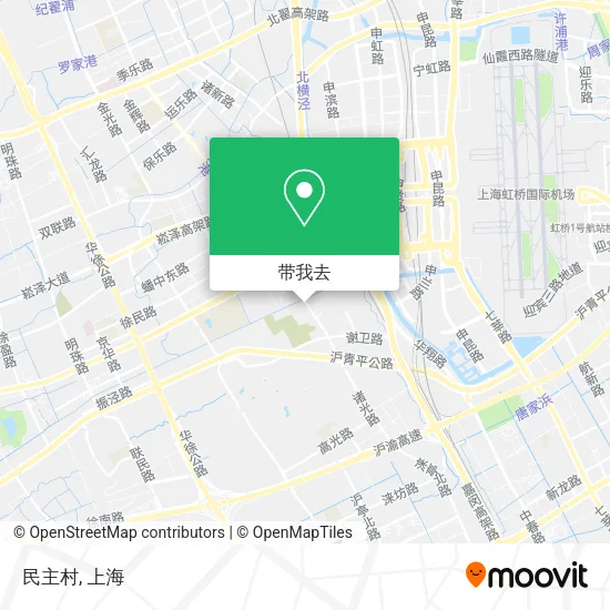 民主村地图