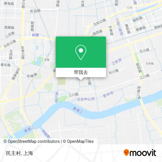 民主村地图