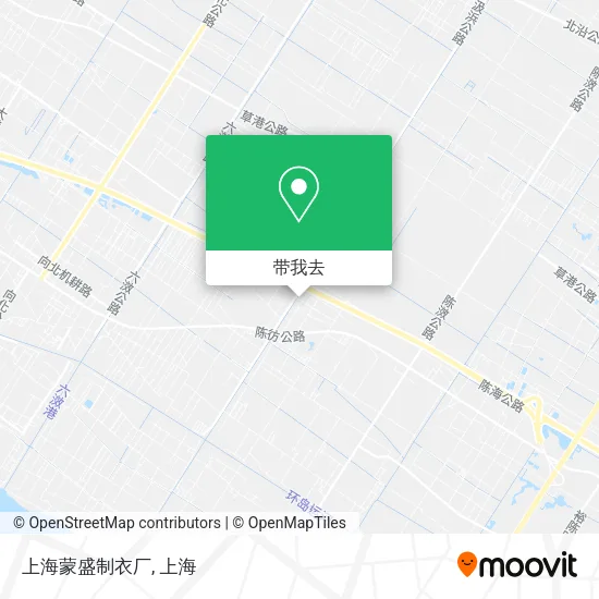 上海蒙盛制衣厂地图