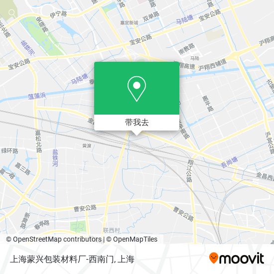 上海蒙兴包装材料厂-西南门地图