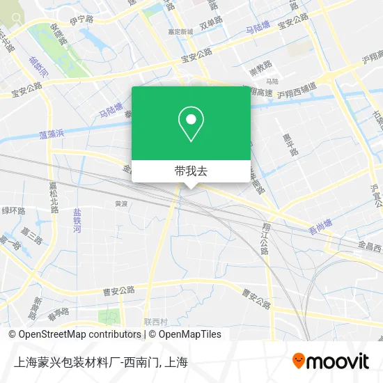 上海蒙兴包装材料厂-西南门地图
