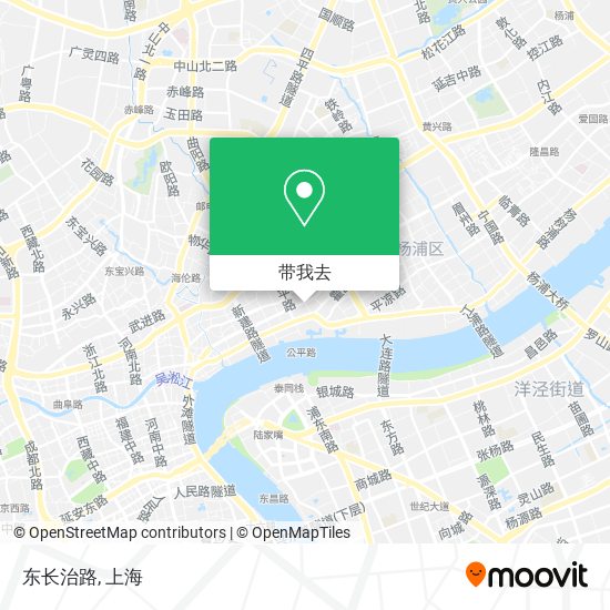 东长治路地图