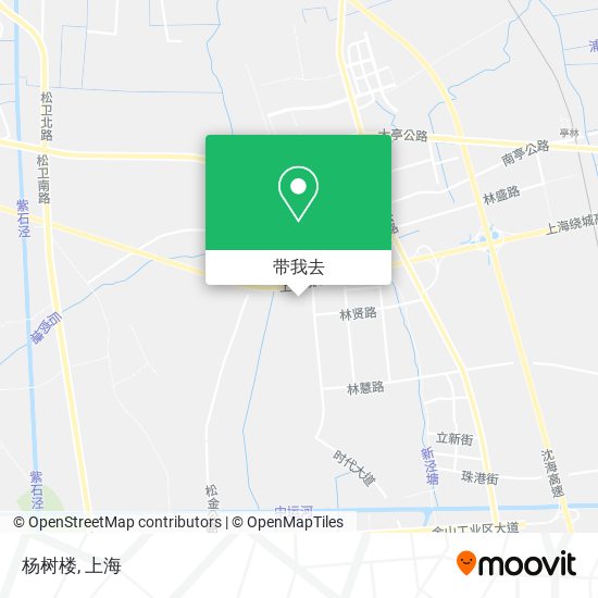 杨树楼地图