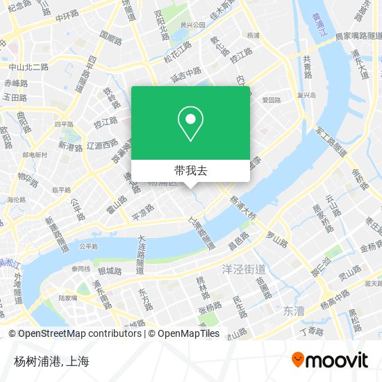 杨树浦港地图