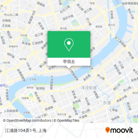 江浦路104弄1号地图