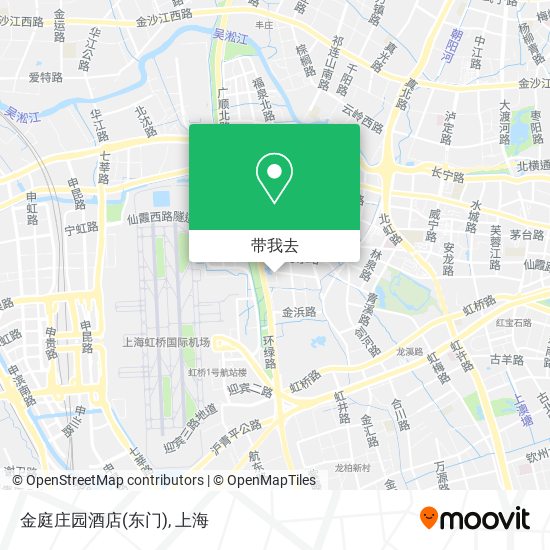 金庭庄园酒店(东门)地图