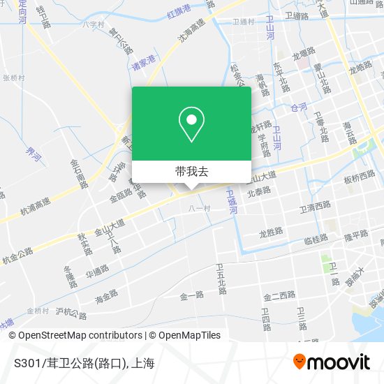 S301/茸卫公路(路口)地图