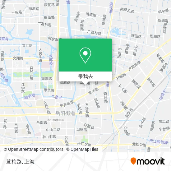 茸梅路地图