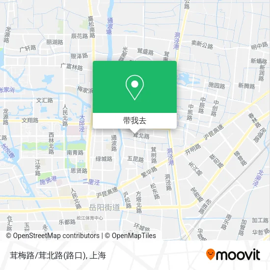 茸梅路/茸北路(路口)地图