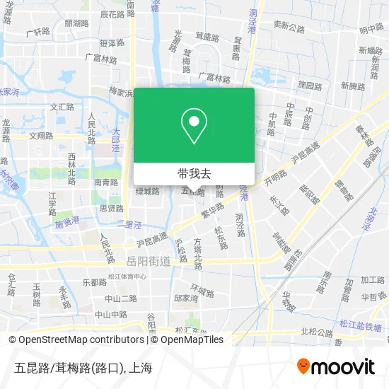 五昆路/茸梅路(路口)地图