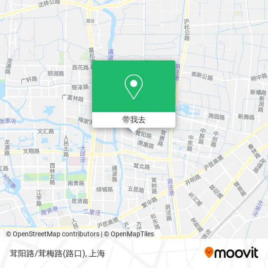 茸阳路/茸梅路(路口)地图